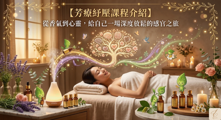 芳療紓壓課程介紹：從香氣到心靈，給自己一場深度放鬆的感官之旅