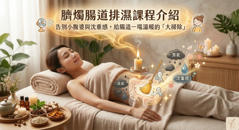臍燭腸道排濕課程介紹：告別小腹婆與沈重感，給腸道一場溫暖的「大掃除」