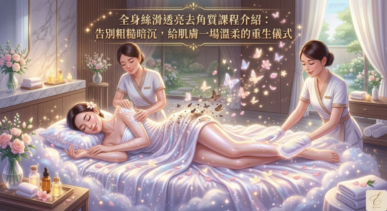 全身絲滑透亮去角質課程介紹：告別粗糙暗沉，給肌膚一場溫柔的重生儀式