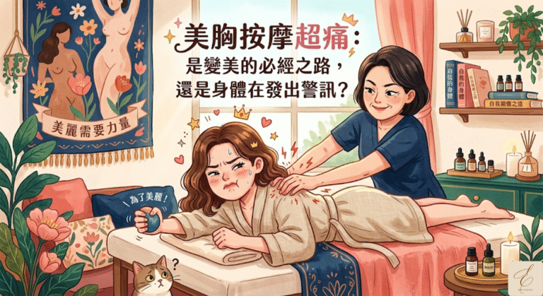 美胸按摩超痛：是變美的必經之路，還是身體在發出警訊？